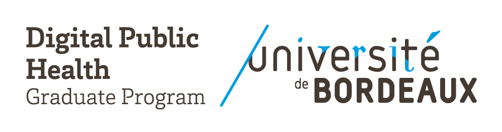 Digital Public Health Graduate Program – Université de Bordeaux